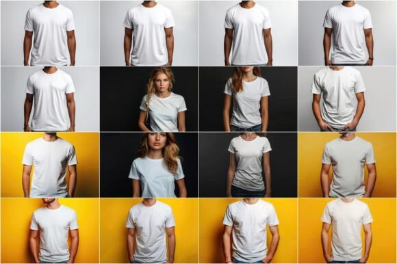 Trendy Best T-Shirt Mockup Bundle
