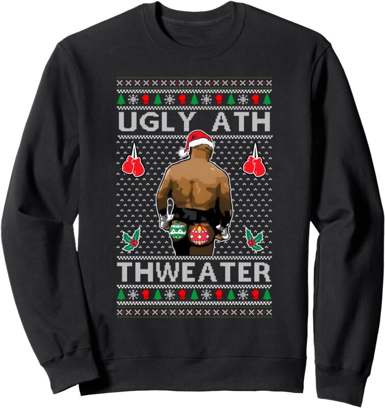 Ugly Ath Sweater Merry Christmas Sweatshirt