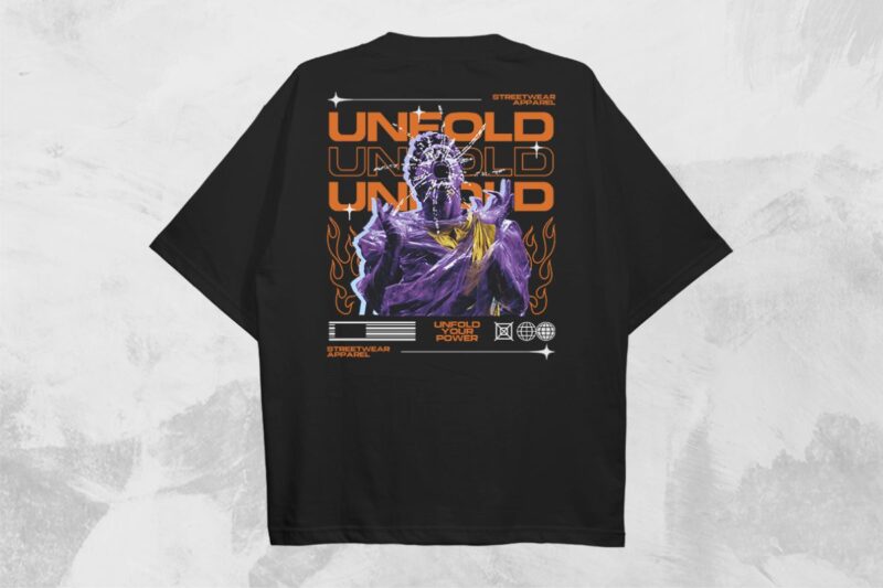 Streetwear T-shirt Designs Bundle Vol. 3