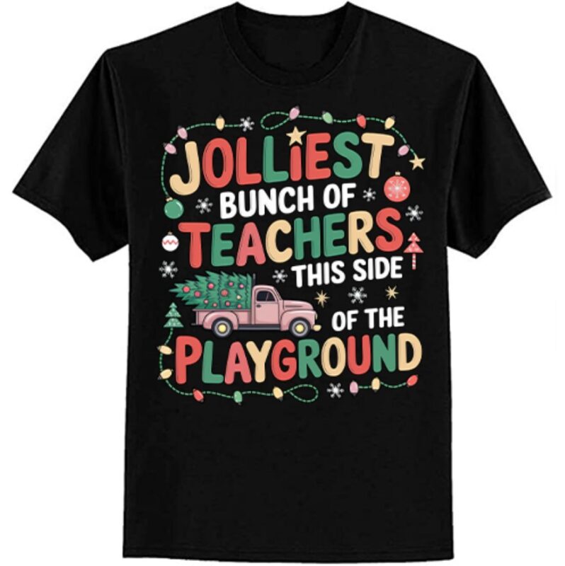 jolliest bunch of teachers this side of the playground Long Sleeve T-Shirt ltsp