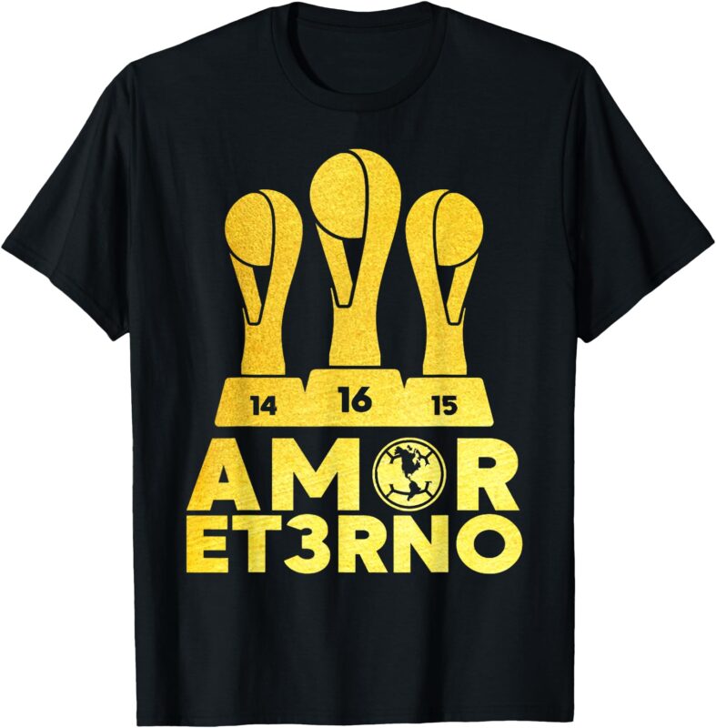AMOR ET3RNO America tricampeon T-Shirt