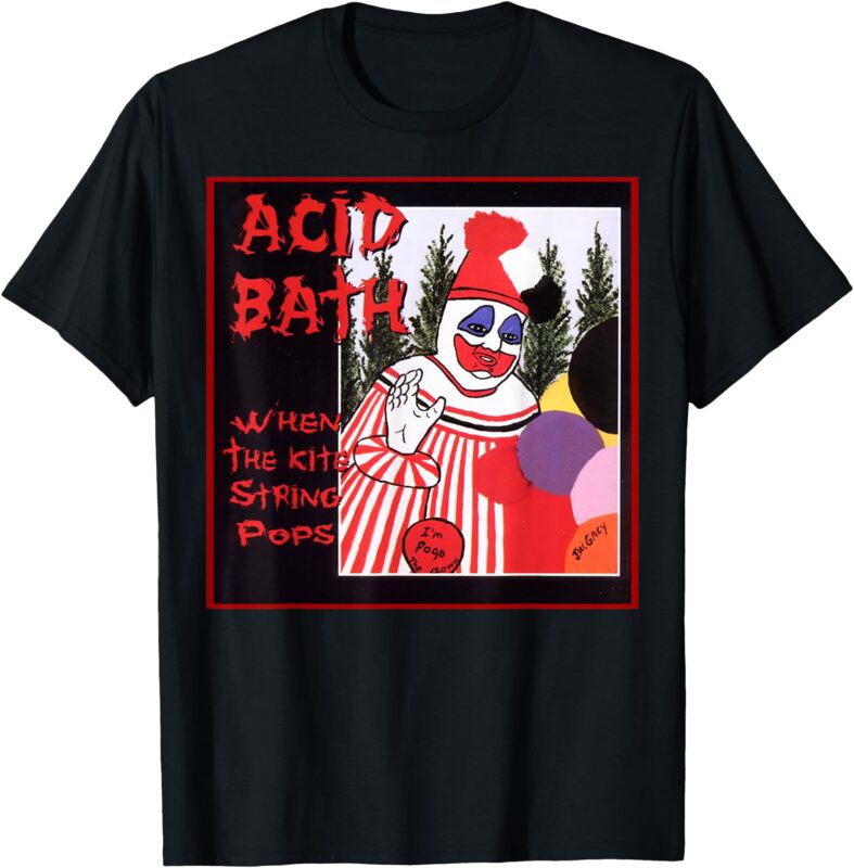 Acid Baths Album When the Kite String Pops T-Shirt
