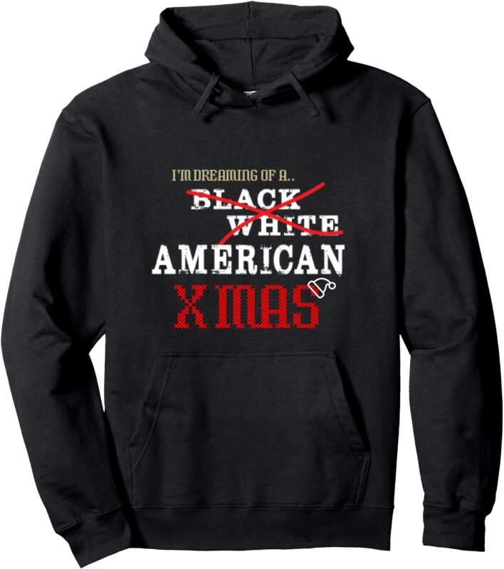 American Christmas Pullover Hoodie