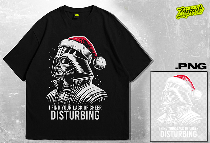 Darth Vader Star Wars Funny Humorous Jokes Christmas T-shirt Design