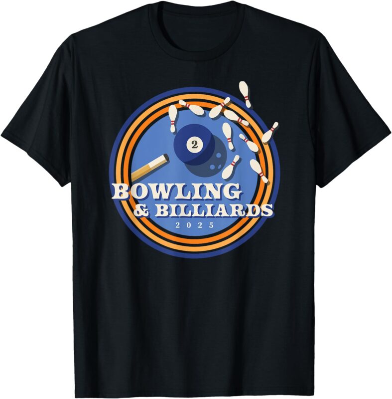 Bowling and billiards – 2 ball T-Shirt