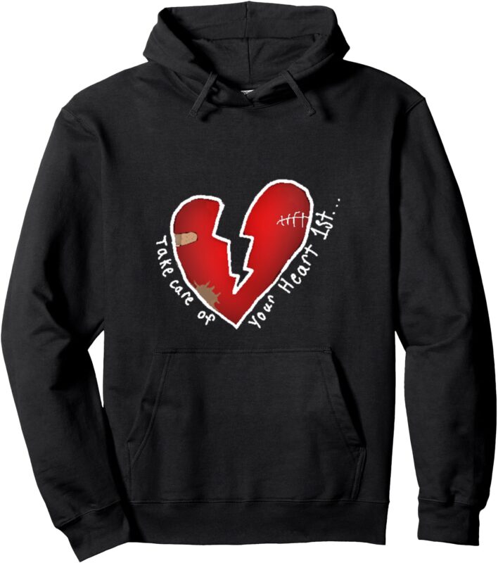 Broken Heart Pullover Hoodie