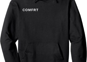 Comfrt Pullover Hoodie t shirt vector file