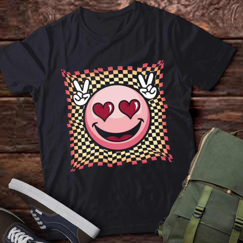 DA15-Cute Valentines Vibes Smile Face Valentine Day Lover