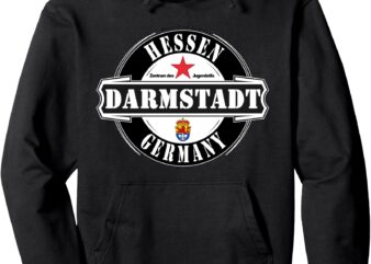 DARMSTADT Hessen Germany City Keepsake Tourist Outfit Pullover Hoodie