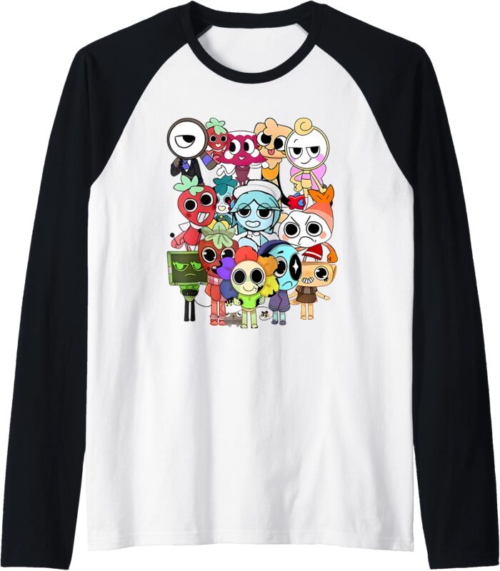 Dandy’s World Gifts For Birthday And Christmas Funny Gifts Raglan Baseball Tee