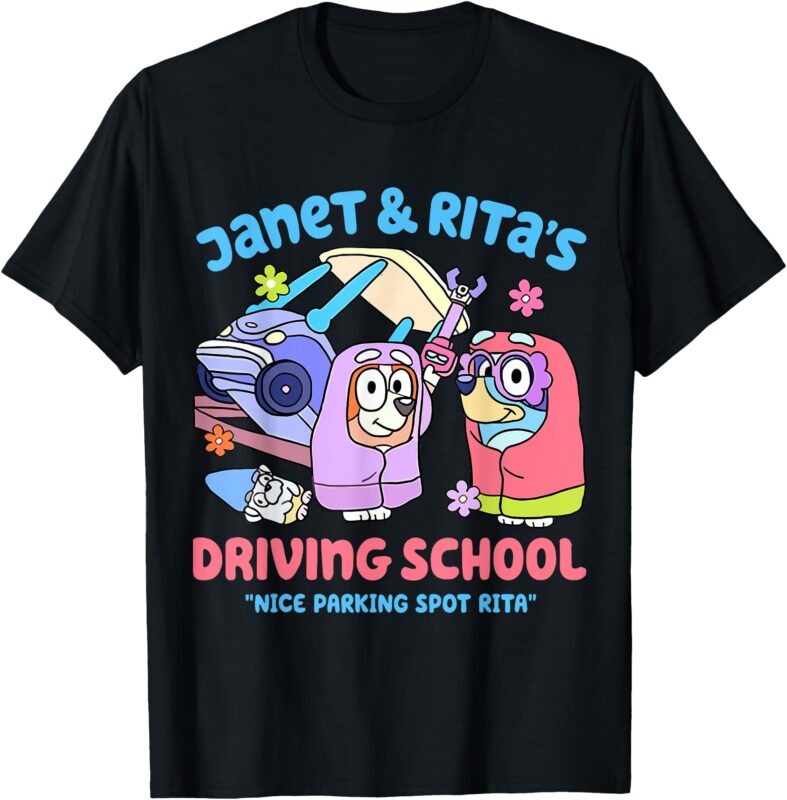 Driving School Nice Parking Spot Rita T-Shirt