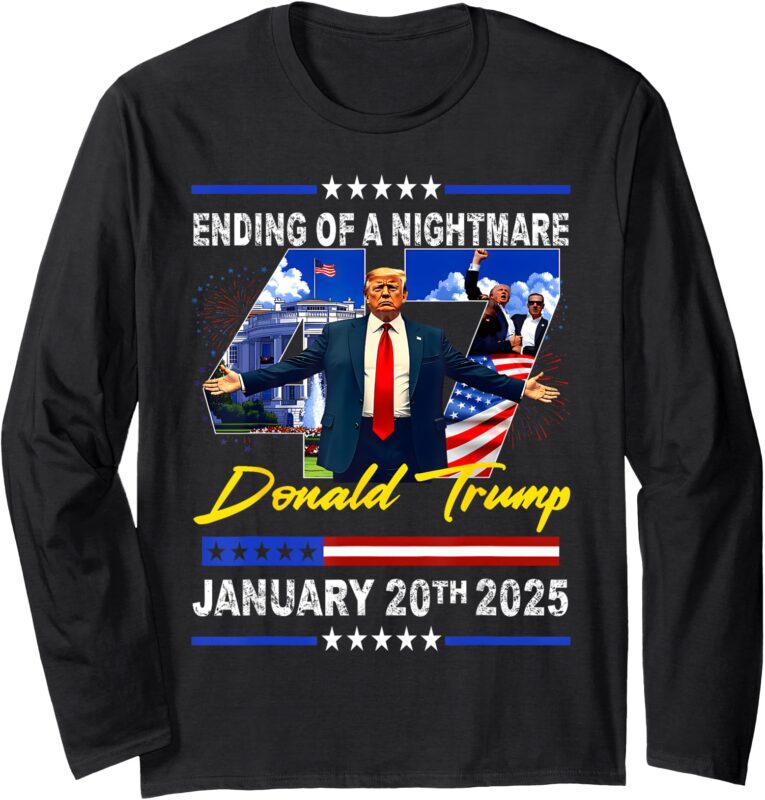 Ending Of A Nightmare January 20th 2025 Long Sleeve T-Shirt