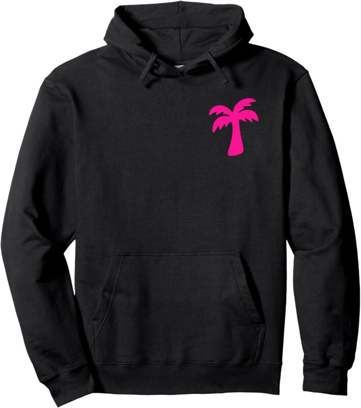 Everything Comes in Waves Shirt Pink Back Design Pullover Hoodie