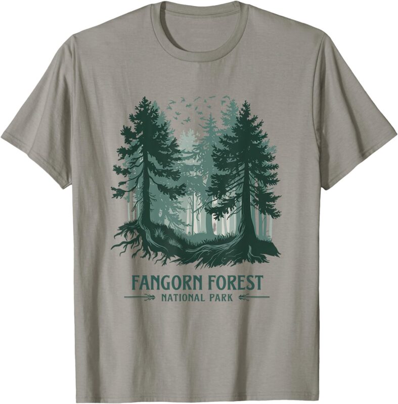 Fangorn Forest National Park Bookworms Saying T-Shirt