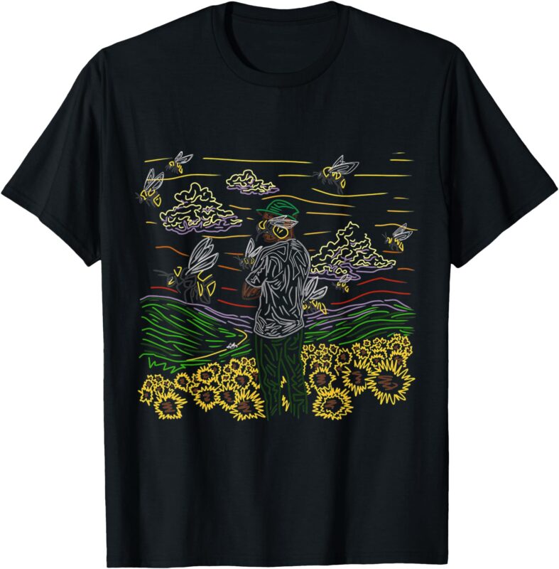 Flower Boy Retro Aesthetic T-Shirt