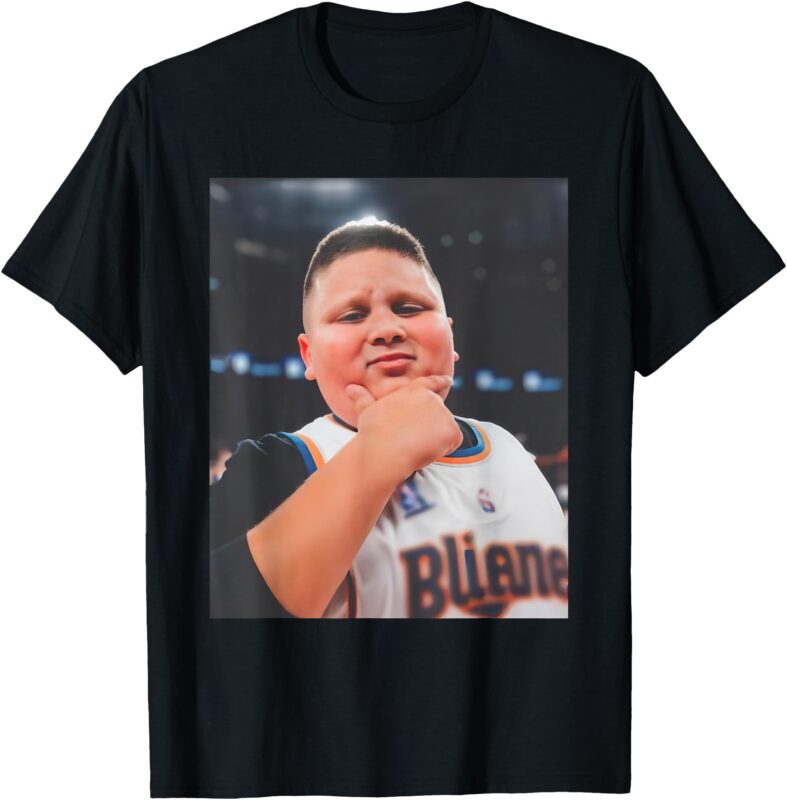 Funny Meme Rizzler Iconic Portrait Joke Teen Boys Men T-Shirt