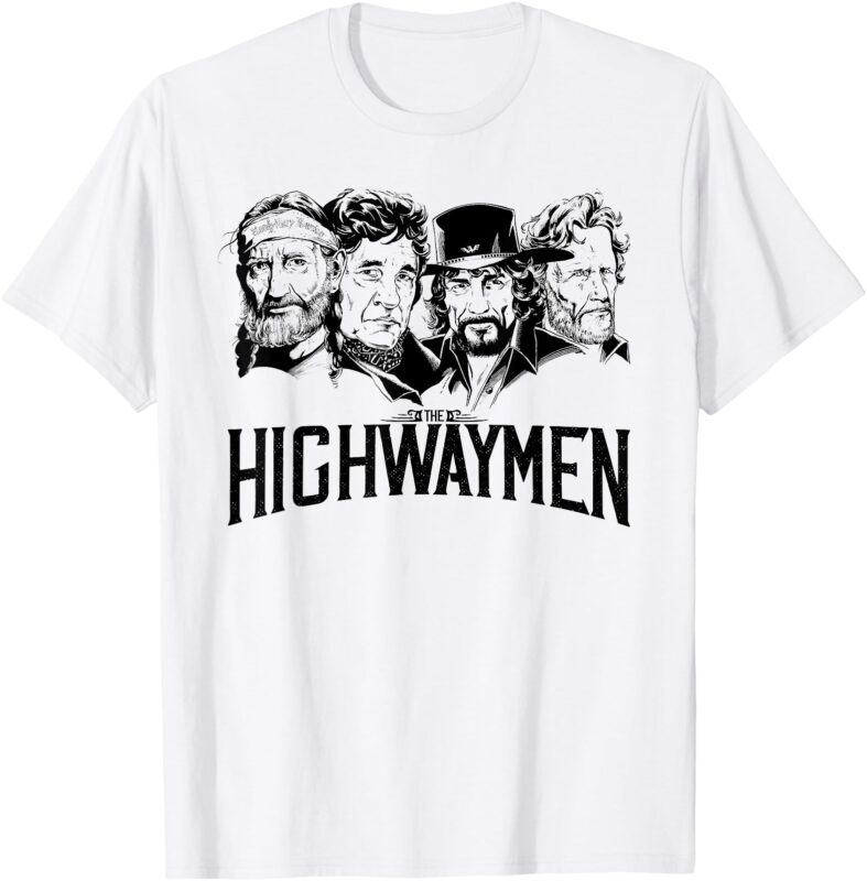 Highway men classic band retro T-Shirt
