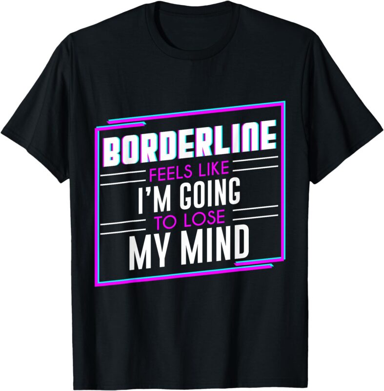 LONG-SLEEVE T-SHIRT – BORDERLINE T-Shirt