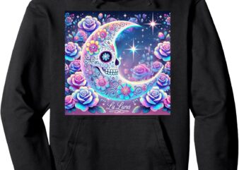 La Luna Dia de Muertos Pullover Hoodie
