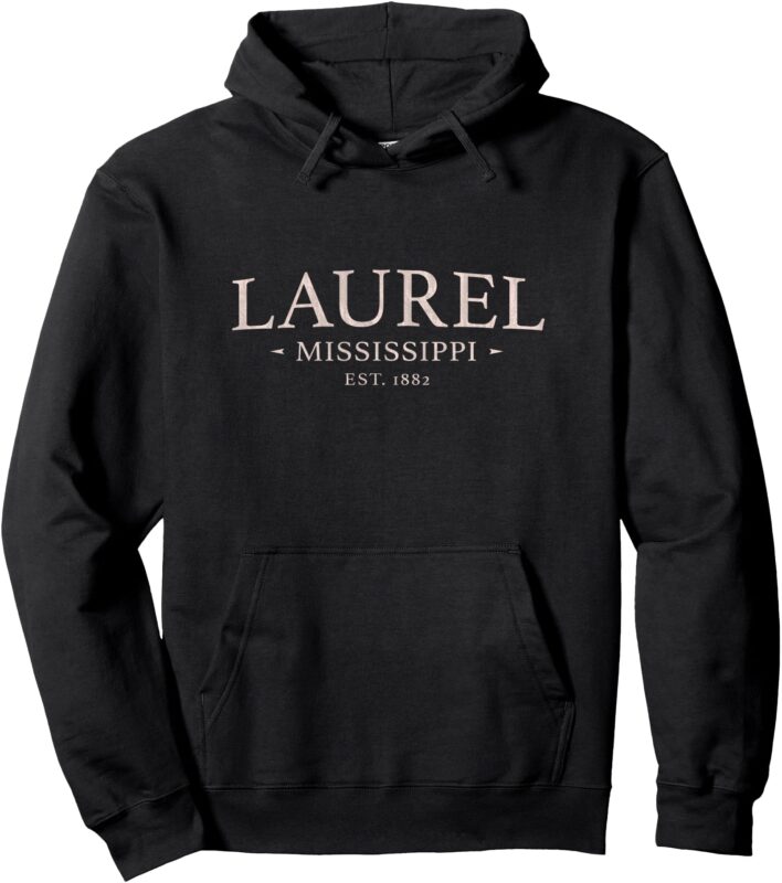 Laurel Mississippi – Simple Laurel MS Pullover Hoodie