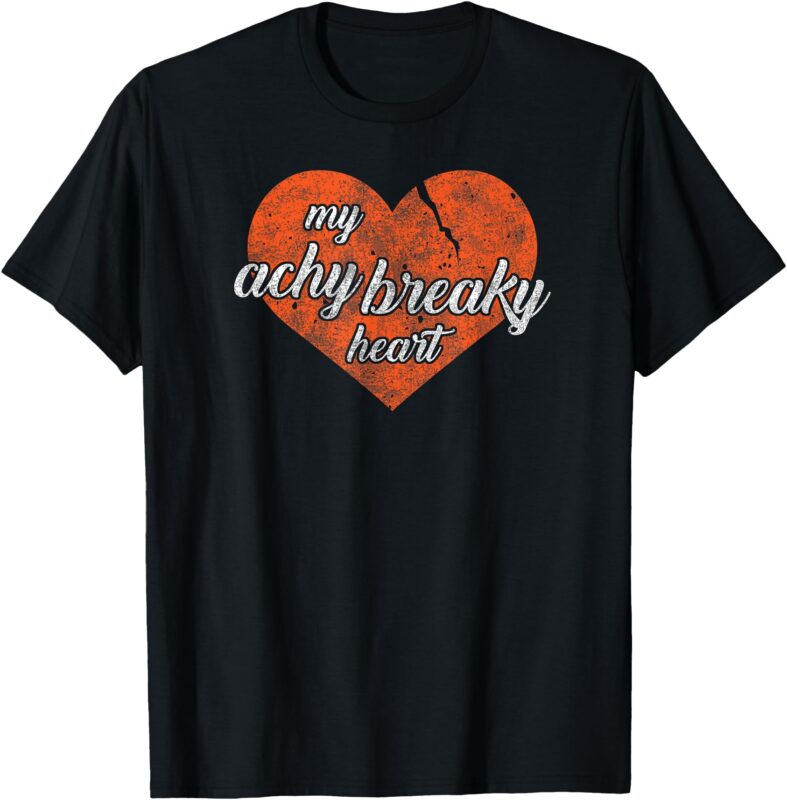 Long Sleeve Shirt – Achy Breaky Heart T-Shirt