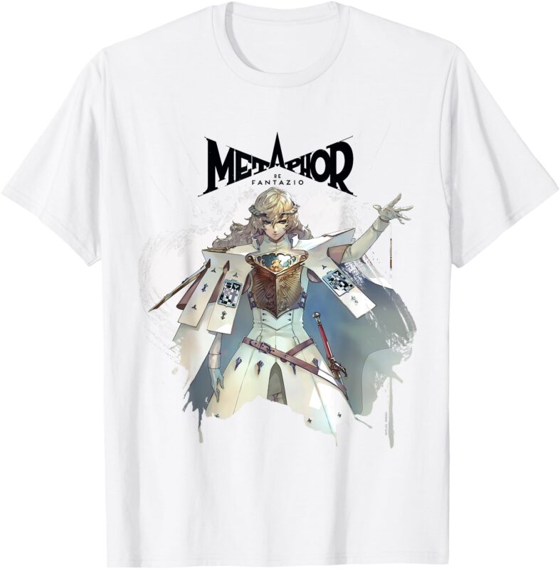 Metaphor_ ReFantazio Louis (black logo) ATLUS T-Shirt