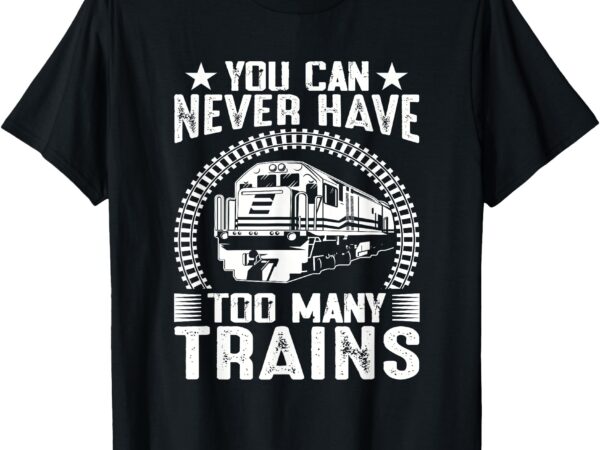 Model train collector for railroad train collecting lover t-shirt