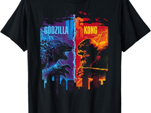 Monsterverse godzilla versus kong t-shirt