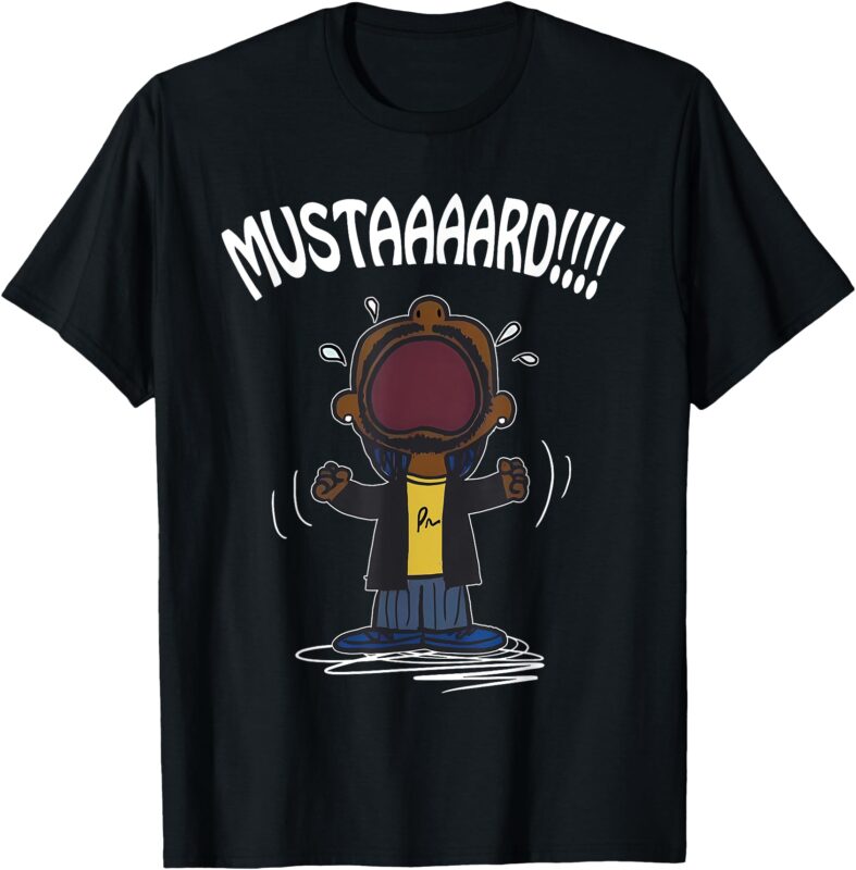Mustaaaard! Funny Mustard Lamar TV Off Parody T-Shirt