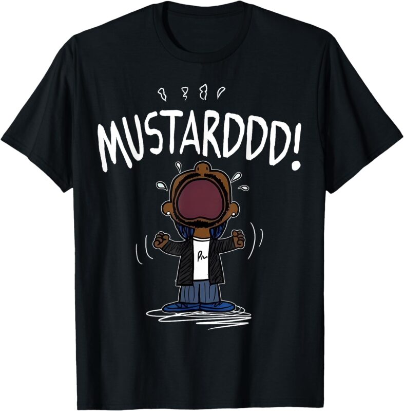 Mustarddd! Funny Mustard Lamar TV Off Parody T-Shirt