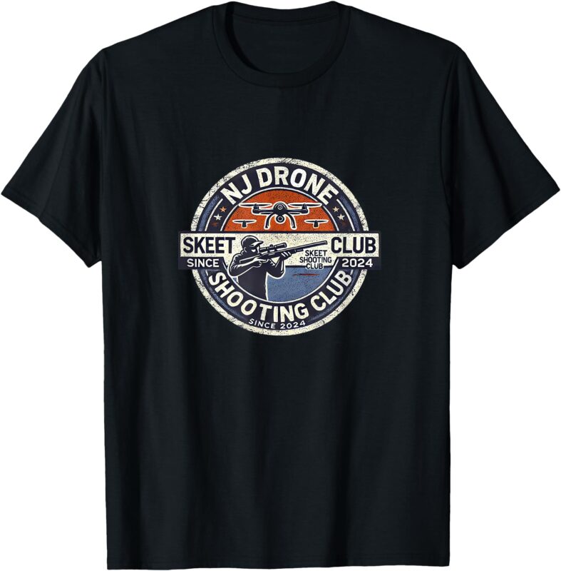 NJ New Jersey Drone Skeet Shooting Club T-Shirt T-Shirt