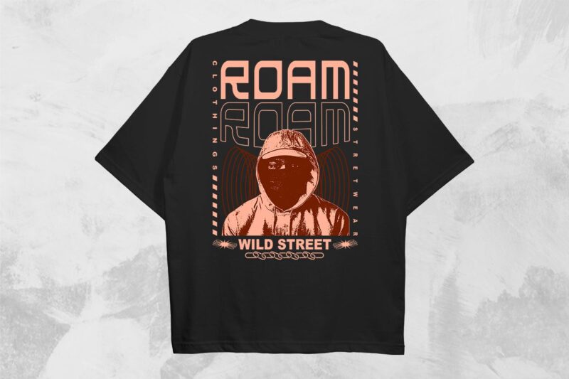 Streetwear T-shirt Designs Bundle Vol.6