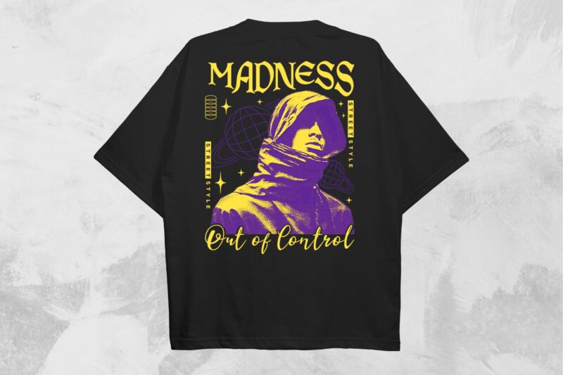 Streetwear T-shirt Designs Bundle Vol.6