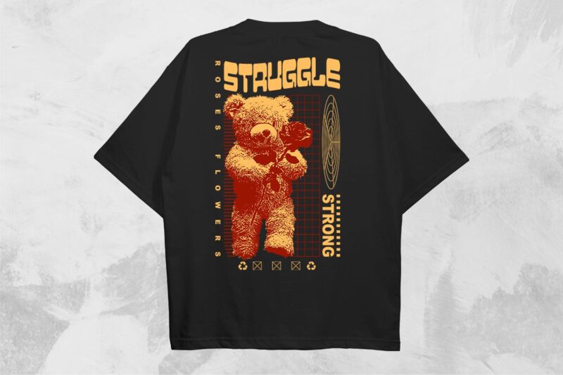 Streetwear T-shirt Designs Bundle Vol.6