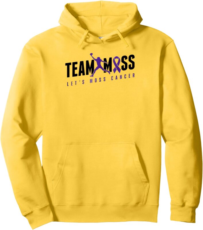 Purple Ribbon Pullover Hoodie