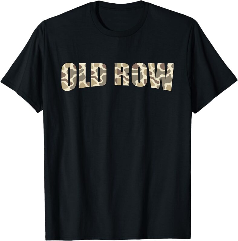Retro Old Camo Row T-Shirt