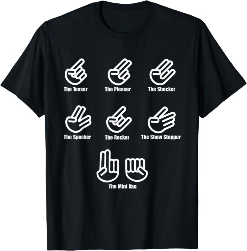 The Teaser The Pleaser The Shocker The Spocker The Rocker T-Shirt