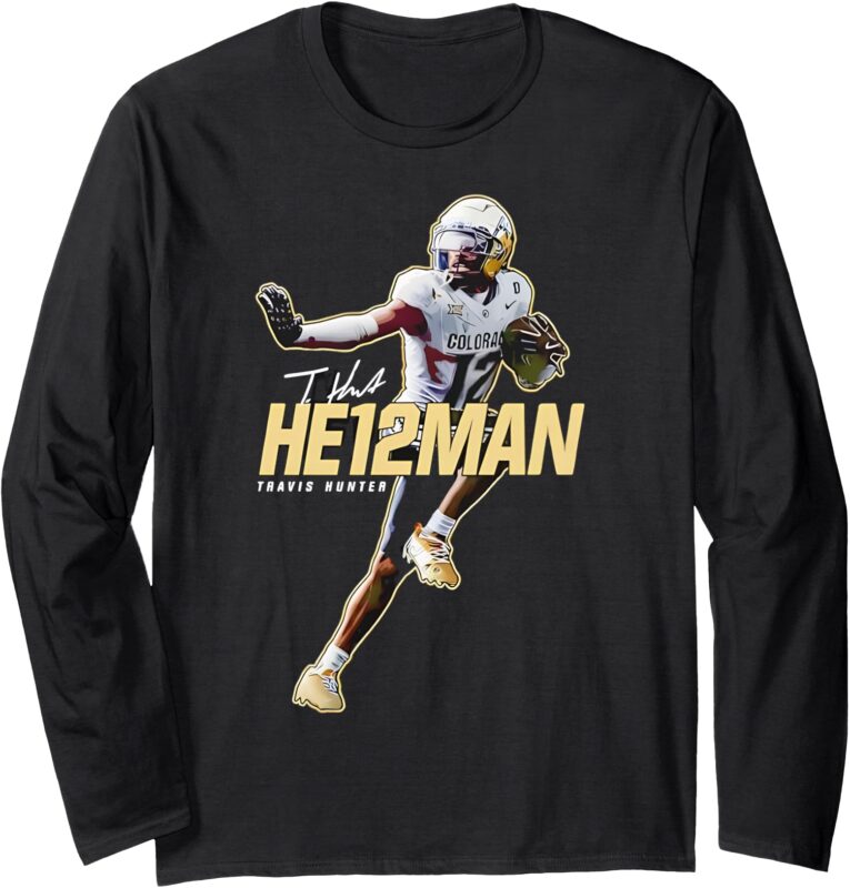 Travis Hunter Ball Player Sports Enthusiast Long Sleeve T-Shirt