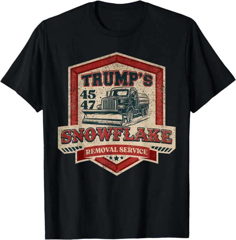 Trump’s Snowflake Rmoval Service Funny Trump Christmas 2024 T-Shirt