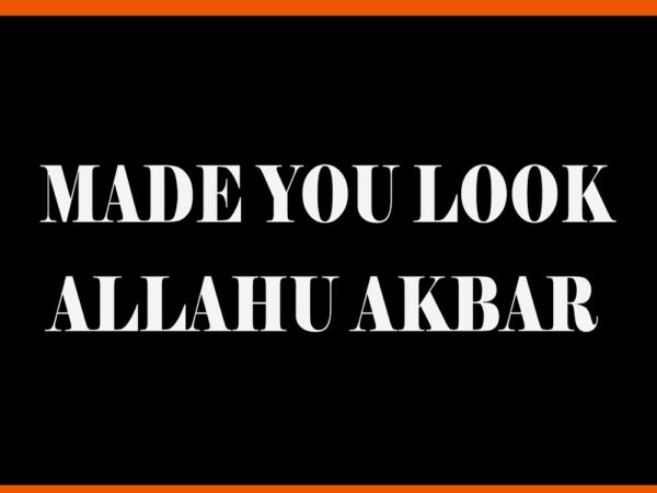 Made you look allahu akbar svg t shirt designs for sale Made you look allahu akbar svg t shirt designs for sale