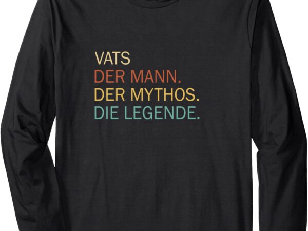 Vats long sleeve t-shirt