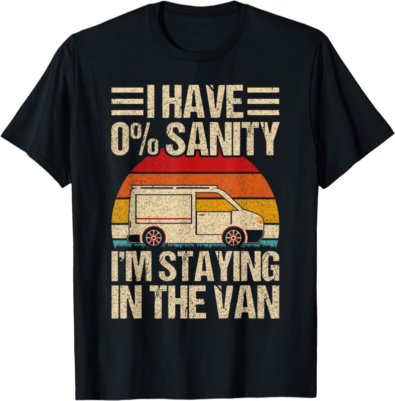 Vintage I’m Staying In Tha Van Phasmophobia Men Women gift T-Shirt