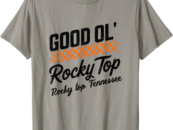 Vintage orange tennessee personalized name graphic t-shirt