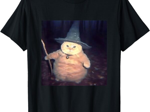 Wizard cat weird funny halloween cat meme t-shirt Wizard cat weird funny halloween cat meme t-shirt