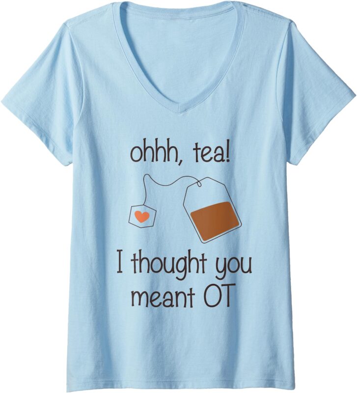 Womens Occupational Therapist OT Physical Assistant COTA Student V-Neck T-Shirt