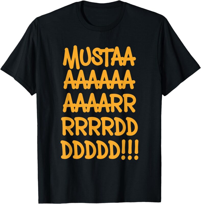 Yellow Mustard Cool Funny Meme Hip Hop Music Graphic Tee T-Shirt