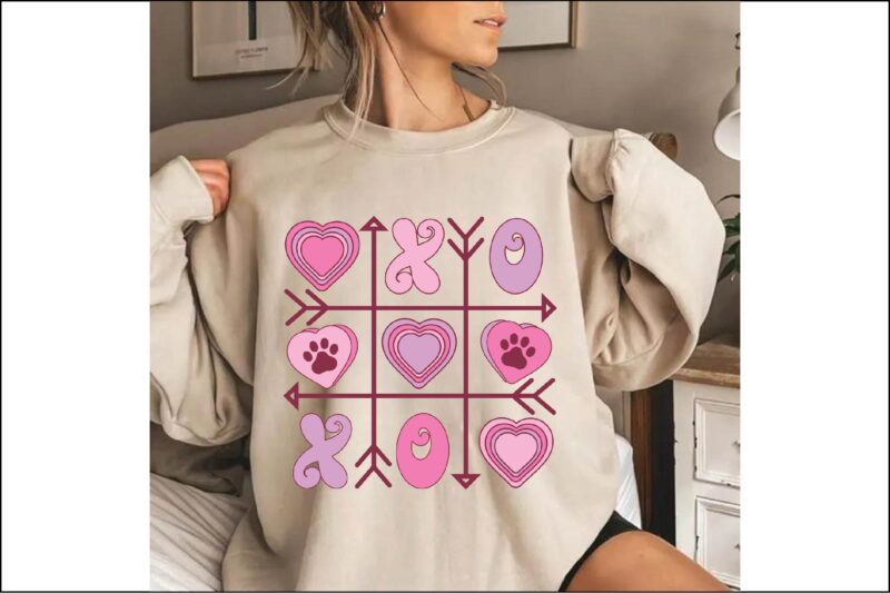 Retro Valentine’s Day PNG Bundle