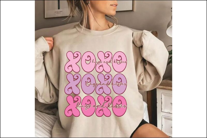 Retro Valentine’s Day PNG Bundle