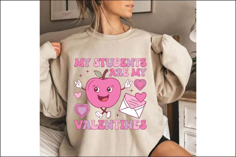 Retro Valentine’s Day PNG Bundle
