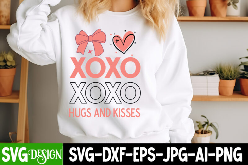 XoXo Hugs And Kisses t-shirt design